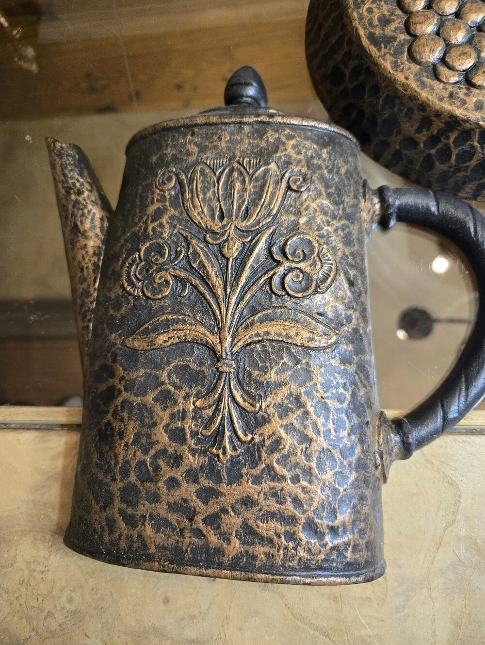 Homco elegant copper